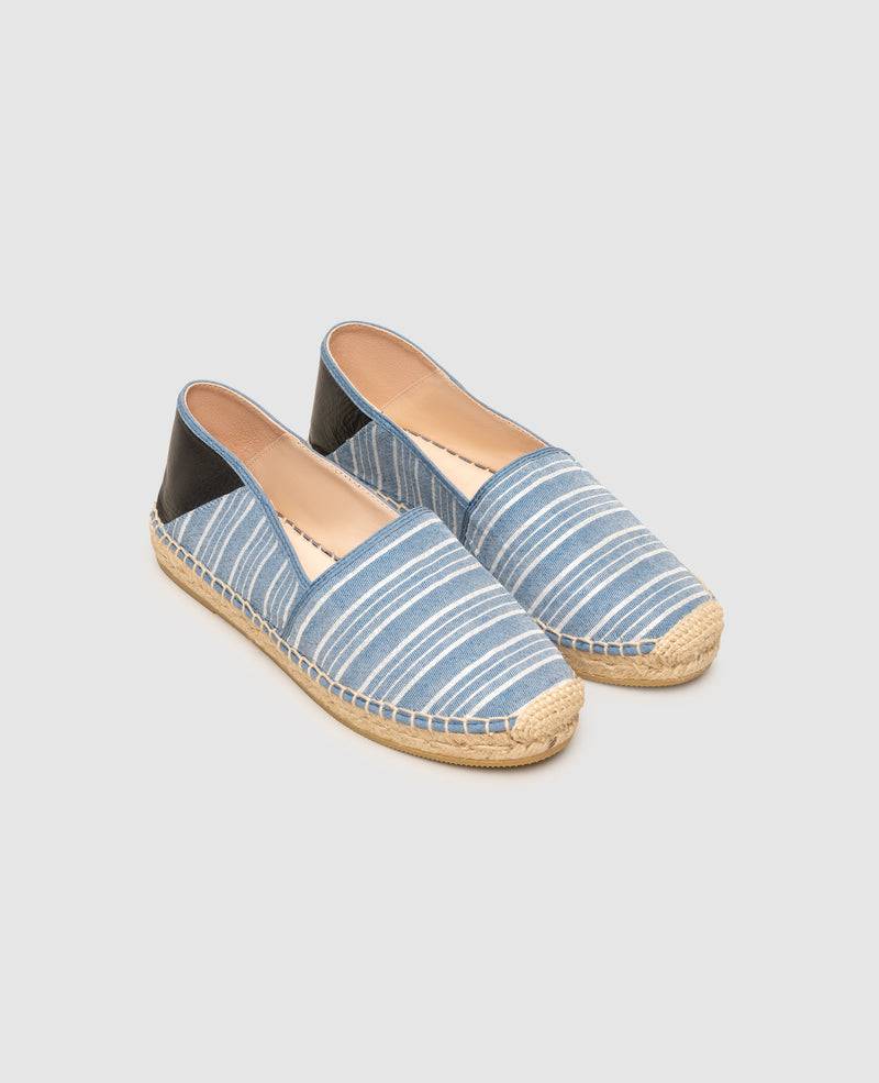 Shoepassion Gemusterte Espadrilles aus Textil Henry Stevens Shoepassion Online Outlet