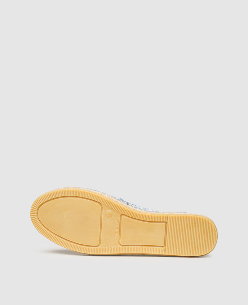 Shoepassion Gemusterte Espadrilles aus Textil Henry Stevens Shoepassion Online Outlet