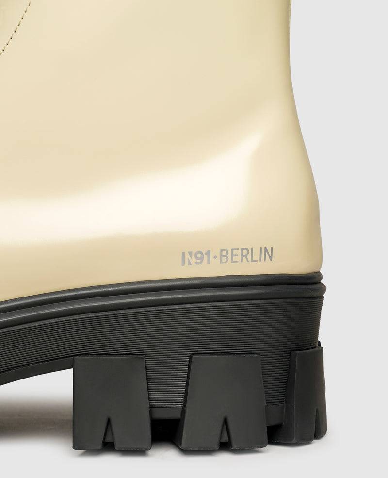 Shoepassion Leder-Schnürstiefelette mit Plateausohle für Damen N91 Shoepassion Blitzangebot