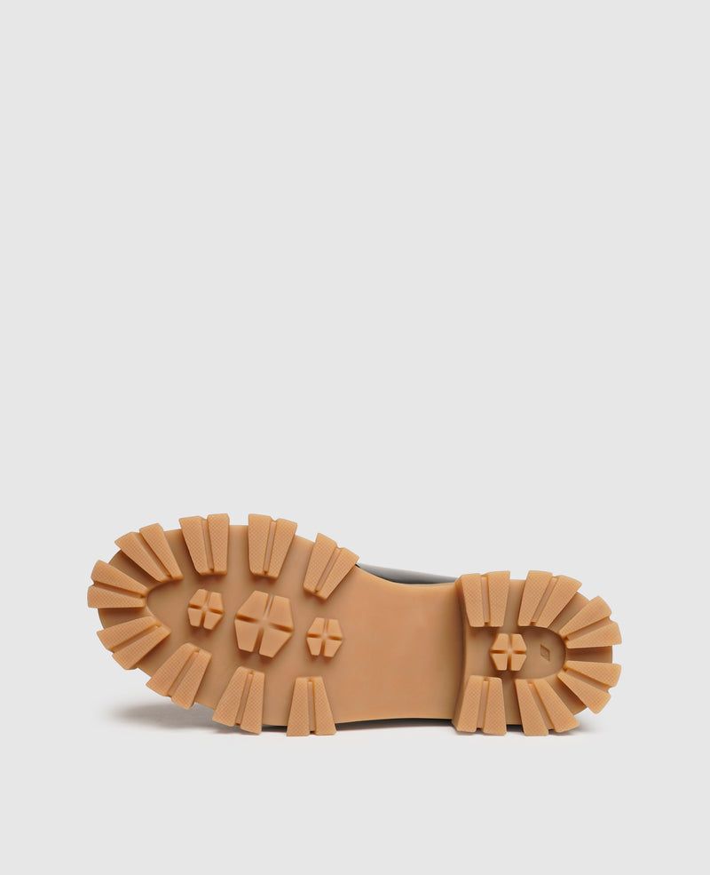 Shoepassion Leder-Schnürstiefelette mit Plateausohle für Damen N91 Shoepassion Große Rabatte