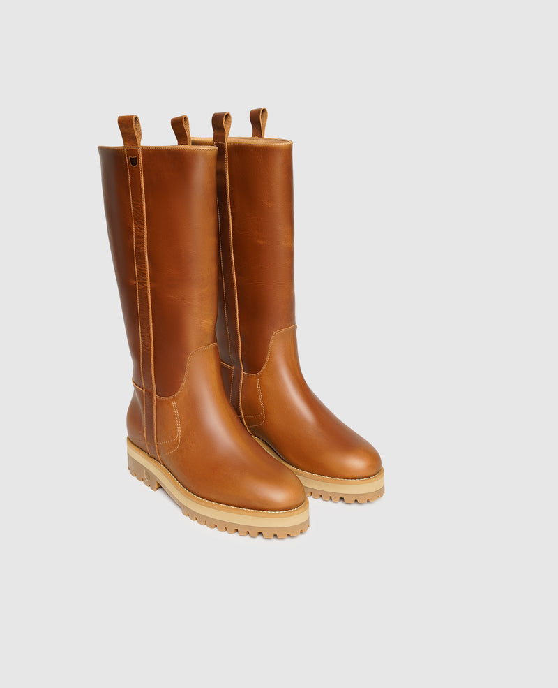 Shoepassion Gefütterte Leder-Schlupfstiefel für Damen |Henry Stevens Shoepassion Neuheiten