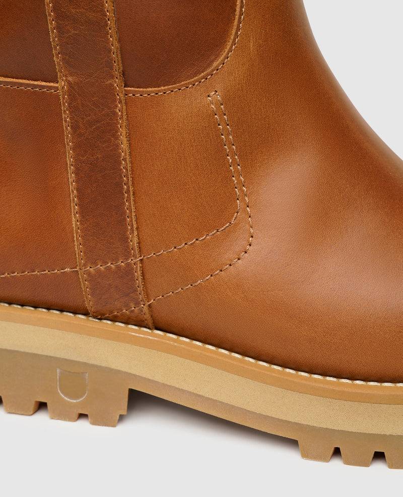 Shoepassion Gefütterte Leder-Schlupfstiefel für Damen |Henry Stevens Shoepassion Neuheiten