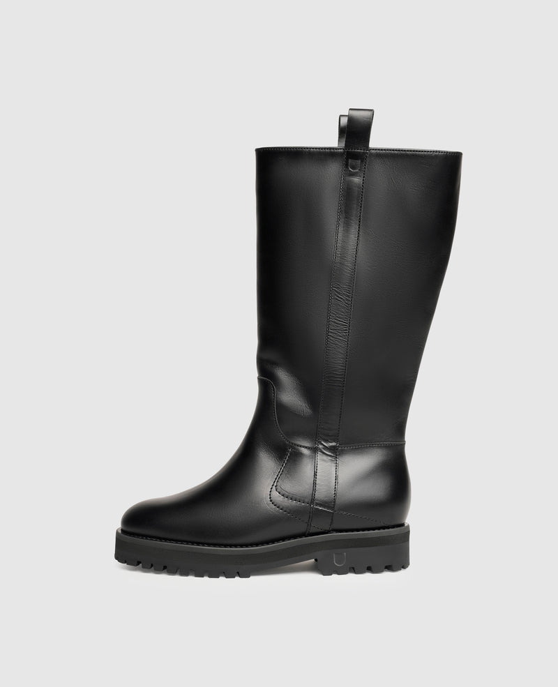 Shoepassion Gefütterte Leder-Schlupfstiefel für Damen |Henry Stevens Shoepassion