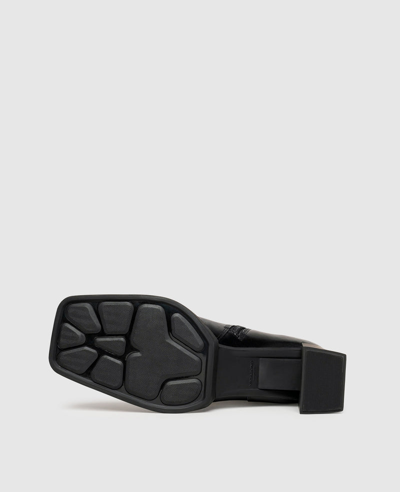 Shoepassion Angesagte Boots aus Glattleder mit hohem Blockabsatz Vagabond Shoepassion VIP-Rabatte