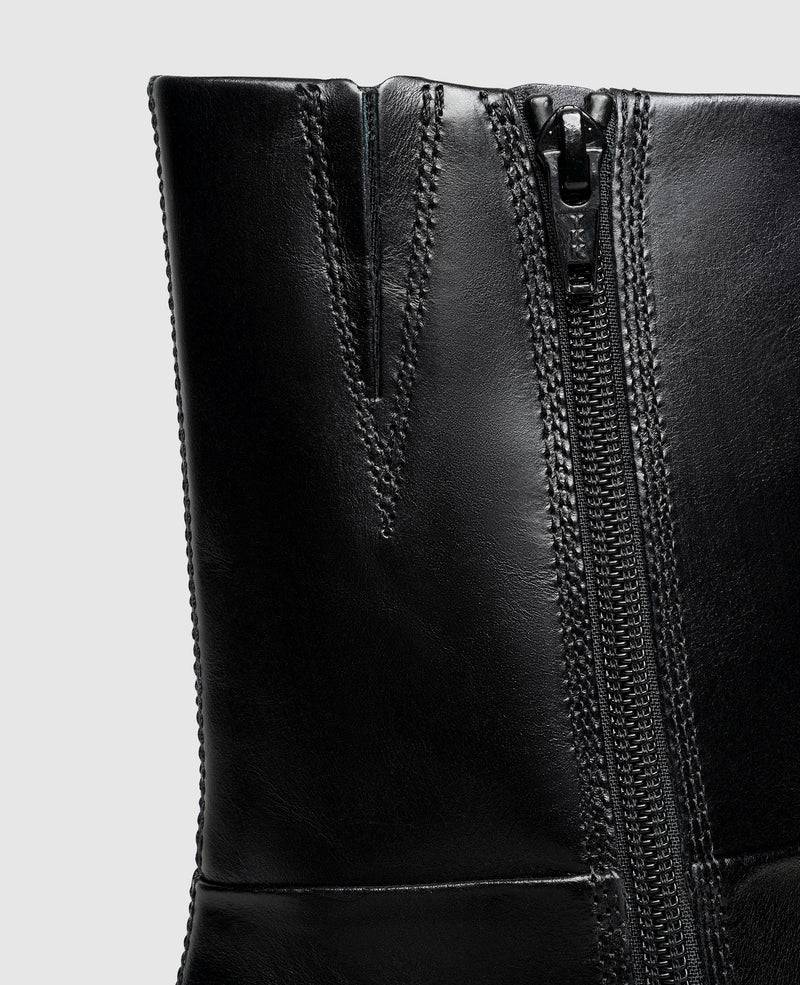 Shoepassion Angesagte Boots aus Glattleder mit hohem Blockabsatz Vagabond Shoepassion VIP-Rabatte