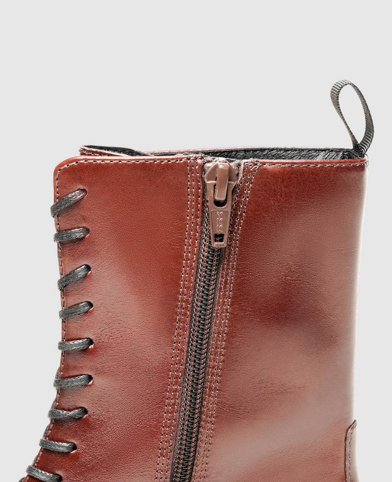 Shoepassion Angesagter, robuster Glattleder-Schnürboot für Damen Vagabond Shoepassion Bis zu 50% Rabatt