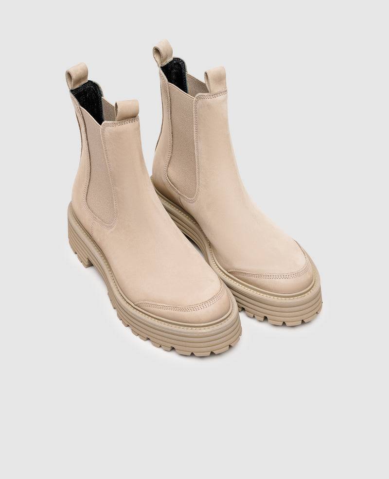 Shoepassion Stylische Chelsea Boots für Damen aus Nubuk Kennel & Schmenger Shoepassion Vierteljährliche Förderung