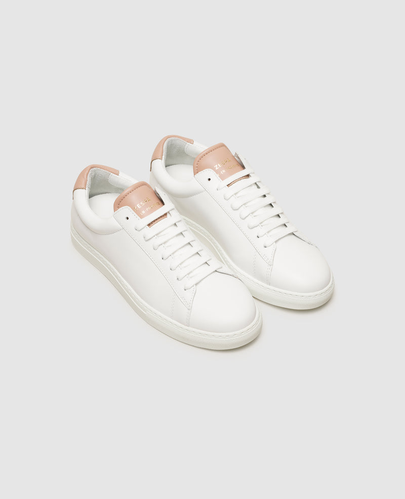 Shoepassion Schlichter Edel-Sneaker aus glattem Kalbsleder für Damen Zespà Shoepassion Bis zu 55% Rabatt