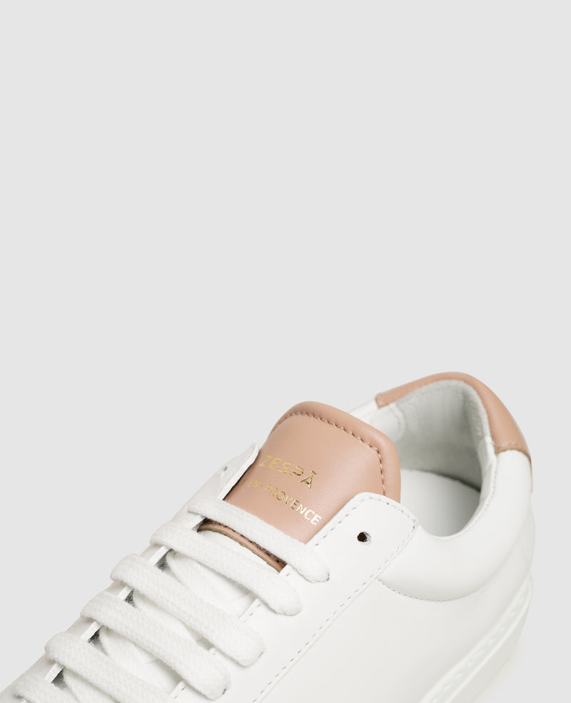 Shoepassion Schlichter Edel-Sneaker aus glattem Kalbsleder für Damen Zespà Shoepassion Bis zu 55% Rabatt