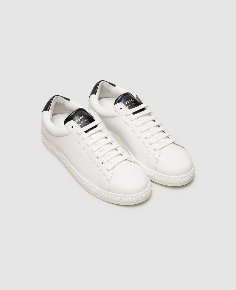 Shoepassion Schlichter Edel-Sneaker aus glattem Kalbsleder für Damen Zespà Shoepassion Discount Store für neue Produkte