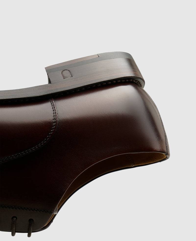 Shoepassion Rahmengenähter Oxford Herrenschuh mit Patina Henry Stevens Shoepassion Kostenloser Versand international