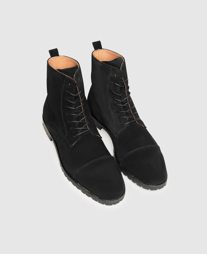 Shoepassion Robuste Boots aus feinem Velours für Herren Henry Stevens Shoepassion 2025