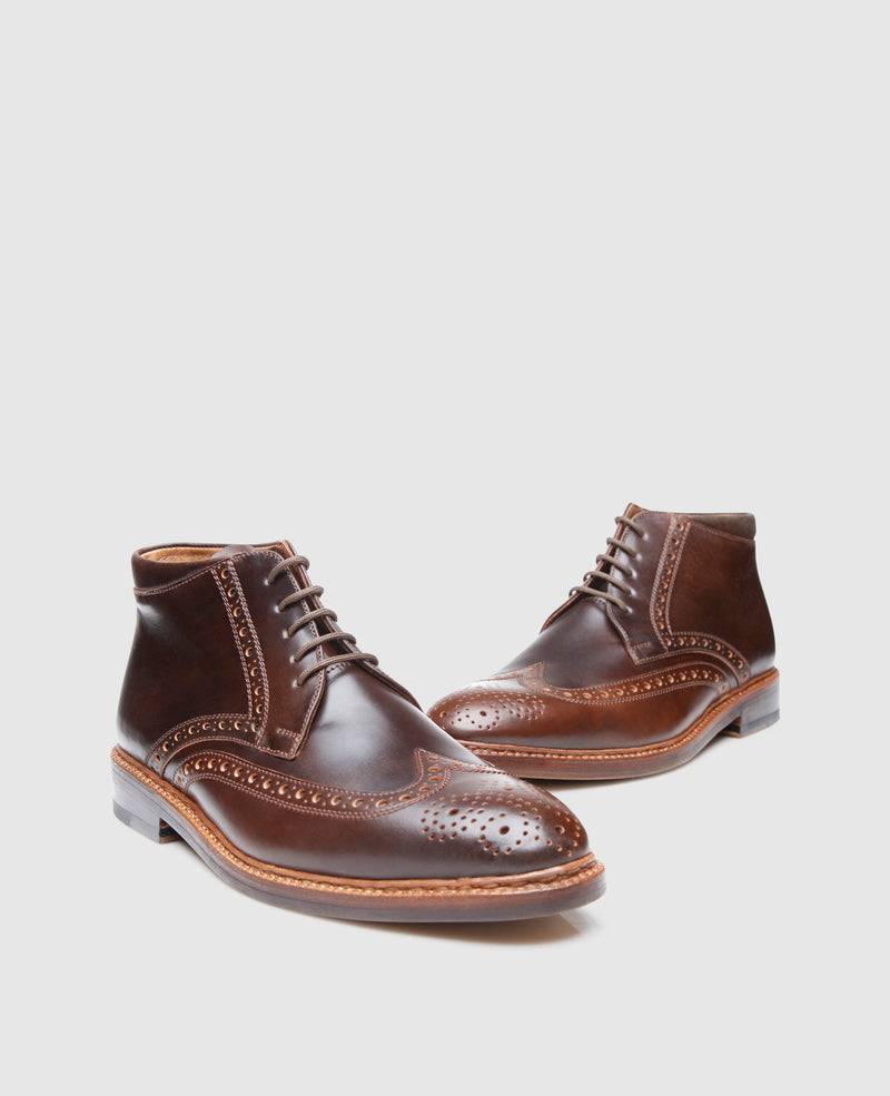 Shoepassion Luxuriöser Herren Boot aus Shell Cordovan Heinrich Dinkelacker Shoepassion Auslauf