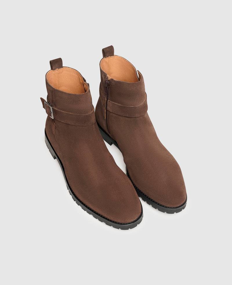 Shoepassion Jodhpur Boots aus feinem Velours für Herren Henry Stevens Shoepassion Verkauf