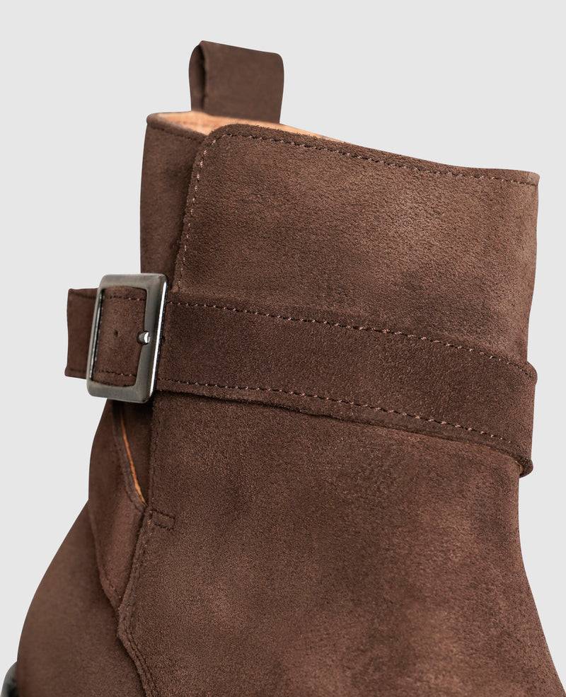 Shoepassion Jodhpur Boots aus feinem Velours für Herren Henry Stevens Shoepassion Verkauf
