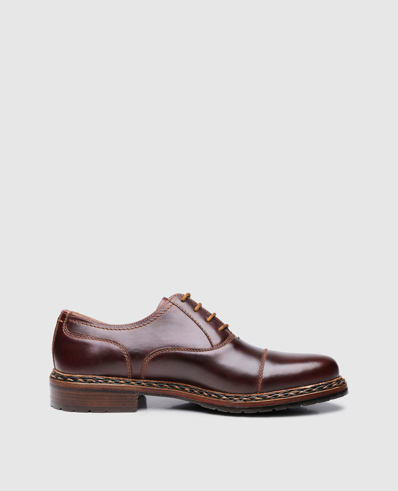 Shoepassion Heinrich Dinkelacker Modischer Captoe Oxford mit Zopfrahmen Shoepassion Riesige Rabatte