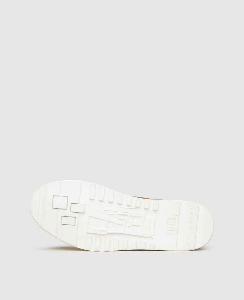 Shoepassion Herren High-Top Sneaker aus Rauleder HUB bei Shoepassion Kostenloser Versand international