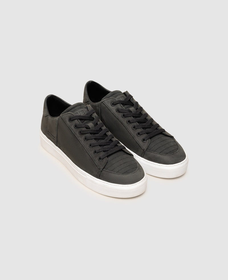 Shoepassion Herren Low-Top Sneaker aus Rauleder HUB bei Shoepassion Outlet