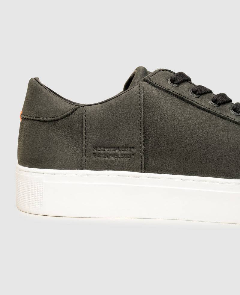 Shoepassion Herren Low-Top Sneaker aus Rauleder HUB bei Shoepassion Outlet