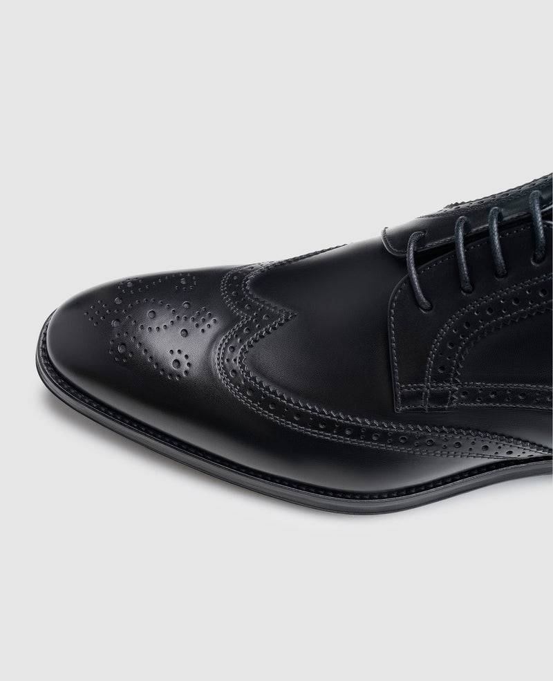 Shoepassion Handgefertigter Full-Brogue Derby Herrenschuh Comfort Line Shoepassion Auslauf