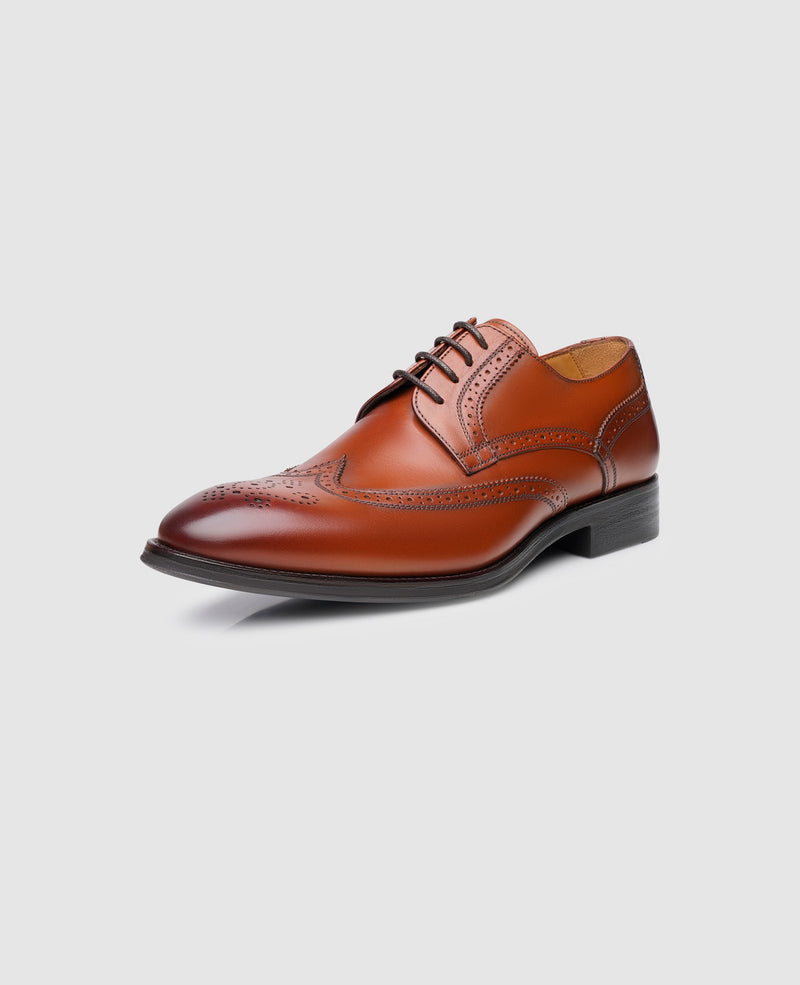 Shoepassion Handgefertigter Full-Brogue Derby Herrenschuh Comfort Line Shoepassion Angebote