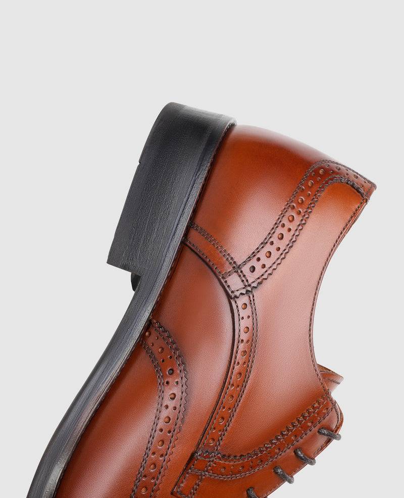 Shoepassion Handgefertigter Full-Brogue Derby Herrenschuh Comfort Line Shoepassion Angebote