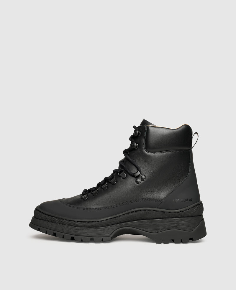 Shoepassion Schnür-Stiefel aus Leder in Hiking-Boot-Optik N91 Shoepassion
