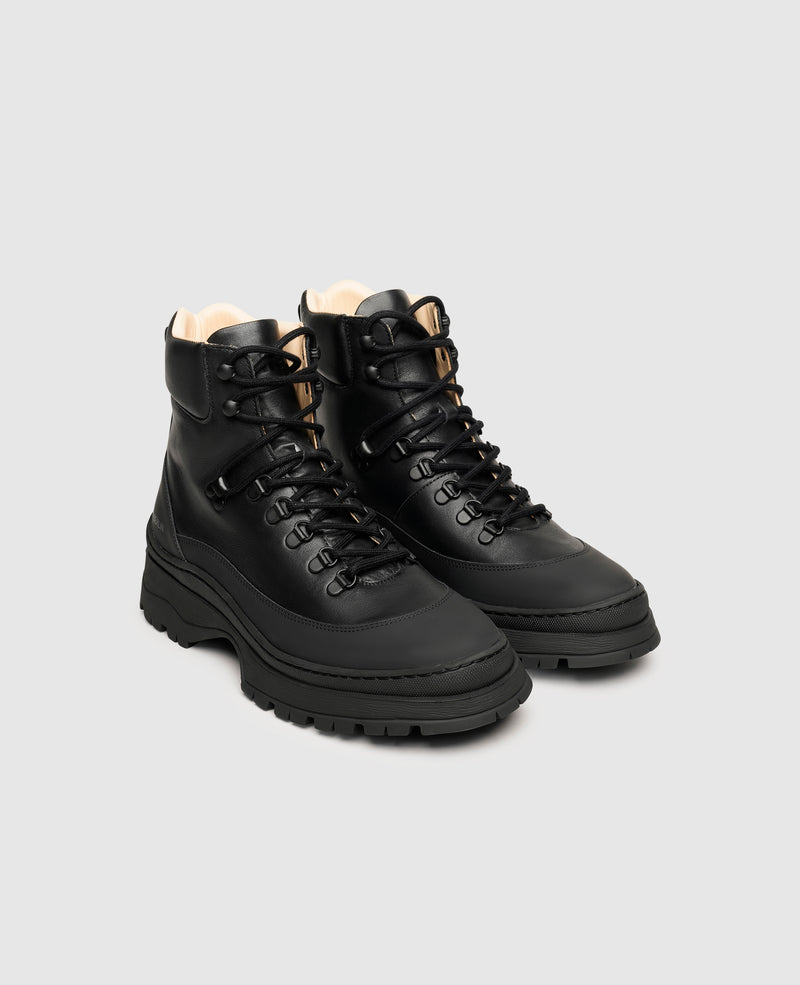 Shoepassion Schnür-Stiefel aus Leder in Hiking-Boot-Optik N91 Shoepassion Limitierter Zeitrabatt