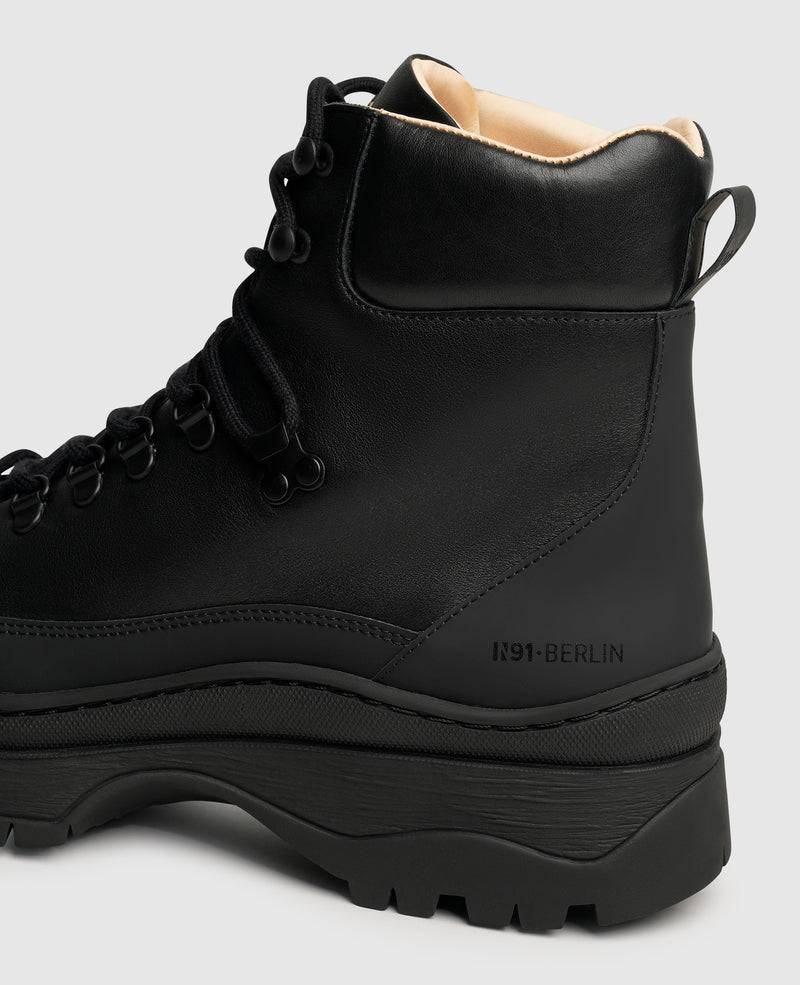 Shoepassion Schnür-Stiefel aus Leder in Hiking-Boot-Optik N91 Shoepassion Limitierter Zeitrabatt