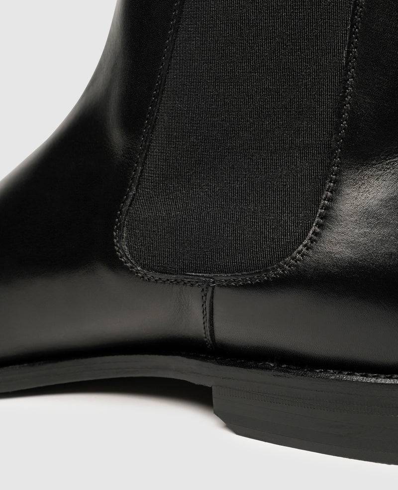 Shoepassion Rahmengenähte Chelsea Boots für Herren aus edlem Glattleder Shoepassion Black Friday