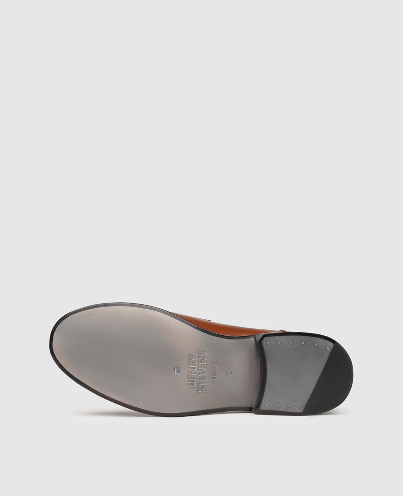 Shoepassion Rahmengenähter Herren Penny Loafer aus Glattleder Henry Stevens Shoepassion Jubiläumsangebot