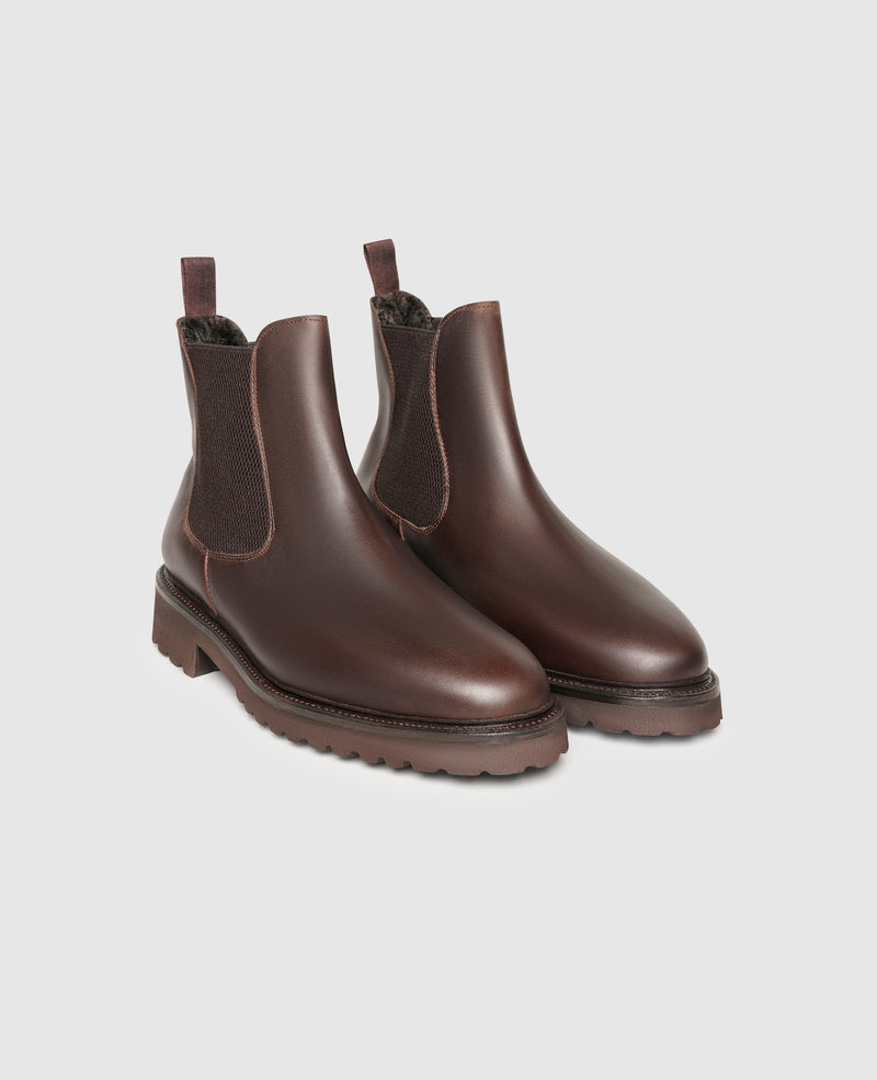 Shoepassion Gefütterte Chelsea Boots für Herren Henry Stevens Shoepassion Heißer Verkauf