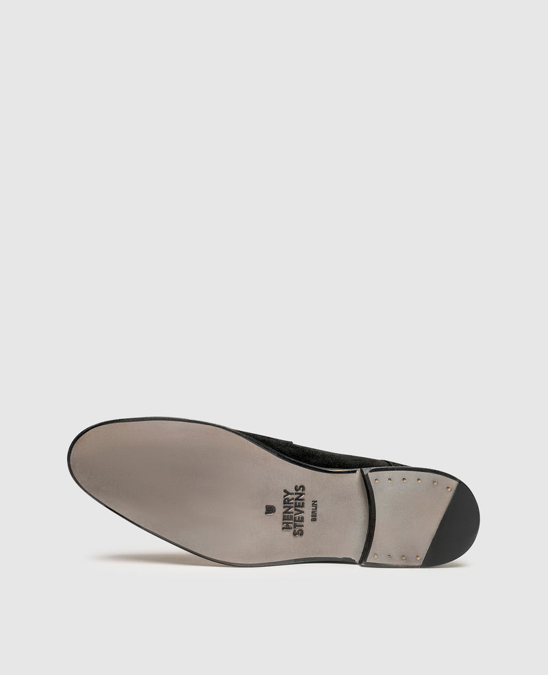 Shoepassion Luftiger Penny Loafer für Herren aus Velours Henry Stevens Shoepassion 2025