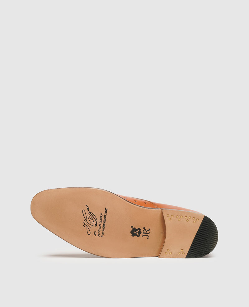 Shoepassion Edle Herrenschuhe mit gelochtem Leder Heinrich Dinkelacker Shoepassion Outlet