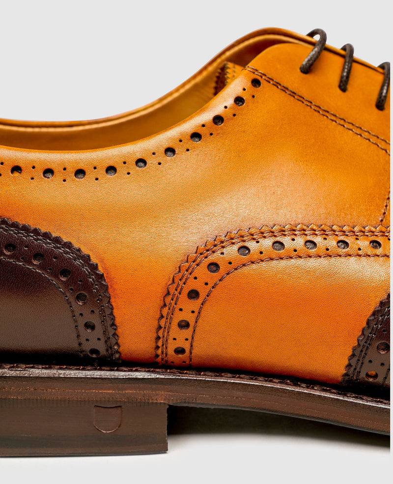Shoepassion Klassischer Two Tone Herrenschuh aus Leder Henry Stevens Shoepassion Angebote