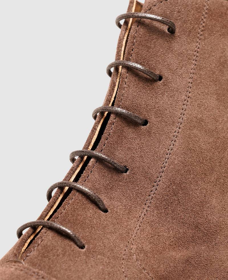 Shoepassion Rahmengenähte Herren-Schnürboots aus Rauleder Henry Stevens Shoepassion Fabrik Onlineshop