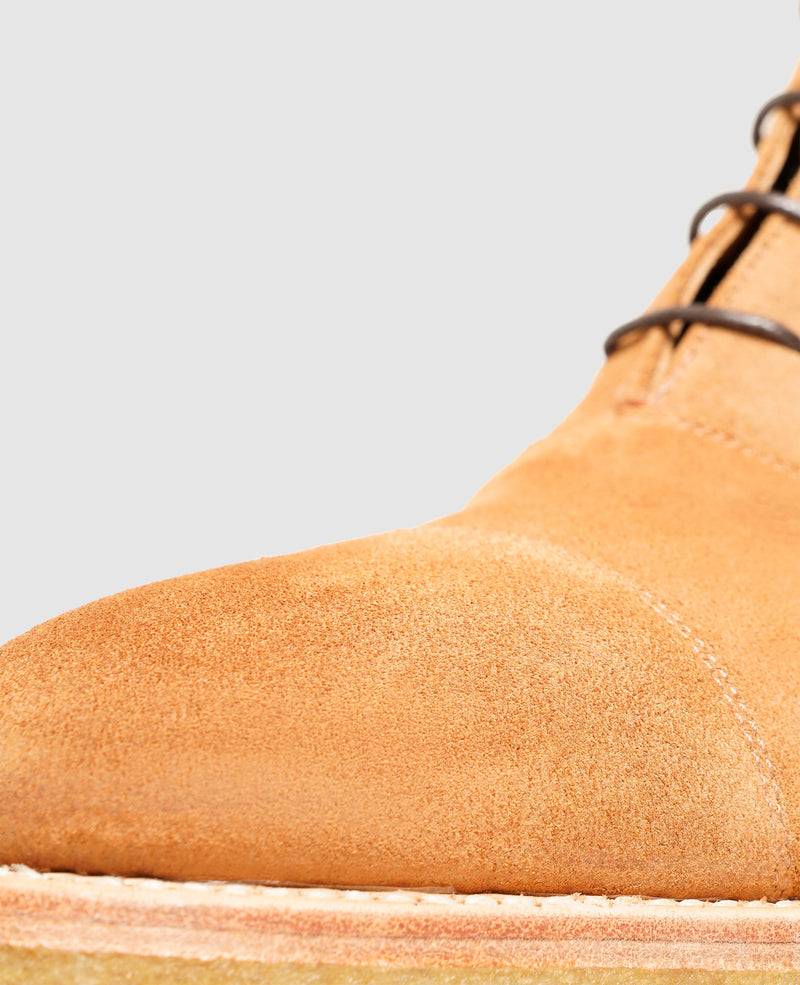 Shoepassion Rahmengenähte Herren-Schnürboots aus Rauleder Henry Stevens Shoepassion Fabrikpreis