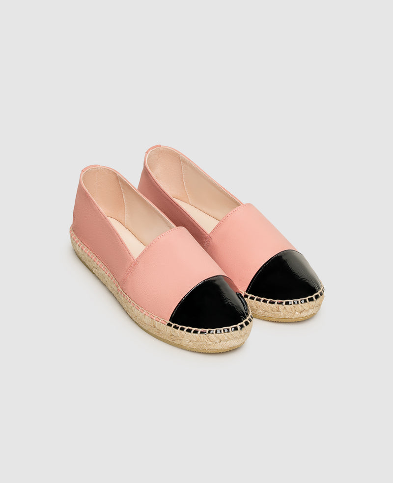 Shoepassion Damen-Espadrilles aus Nubuk und Lackleder Henry Stevens Shoepassion Große Rabatte