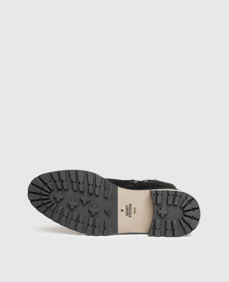 Shoepassion Schnürstiefel aus Velours für Damen Henry Stevens Shoepassion Neuheiten