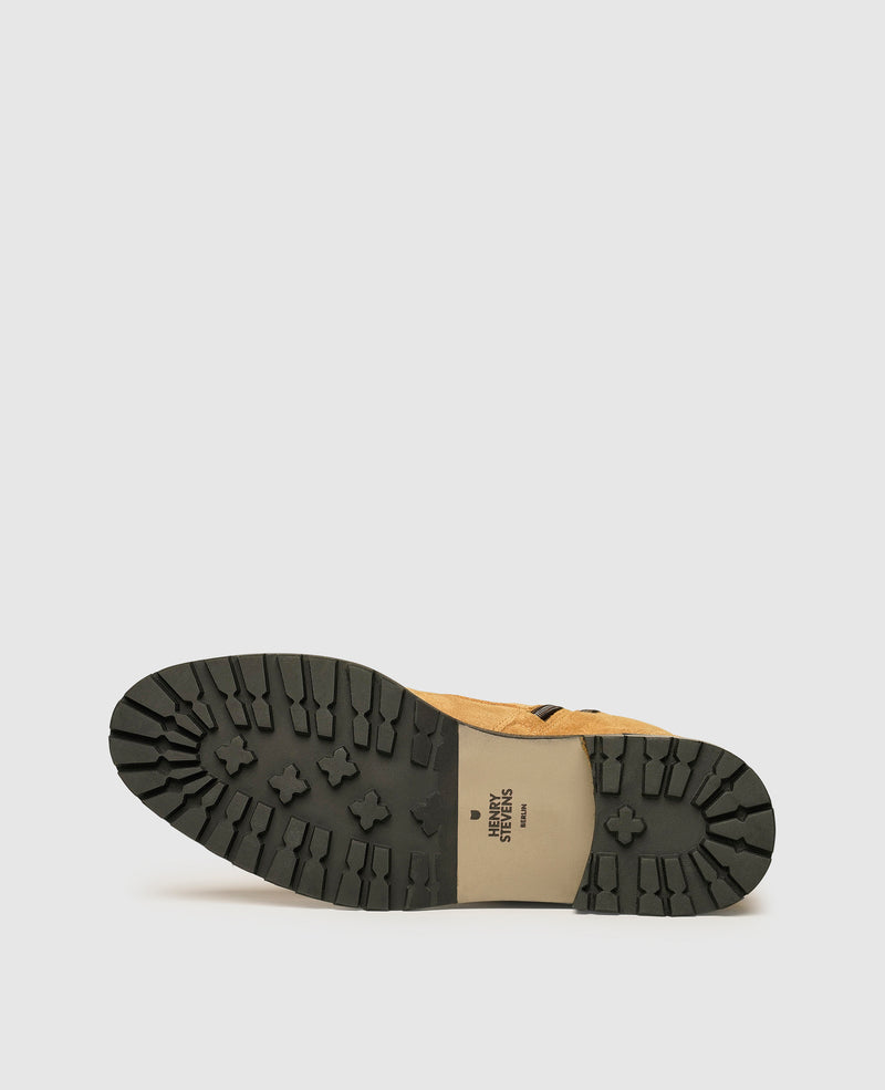 Shoepassion Schnürstiefel aus Velours für Damen Henry Stevens Shoepassion Saisonale Angebote