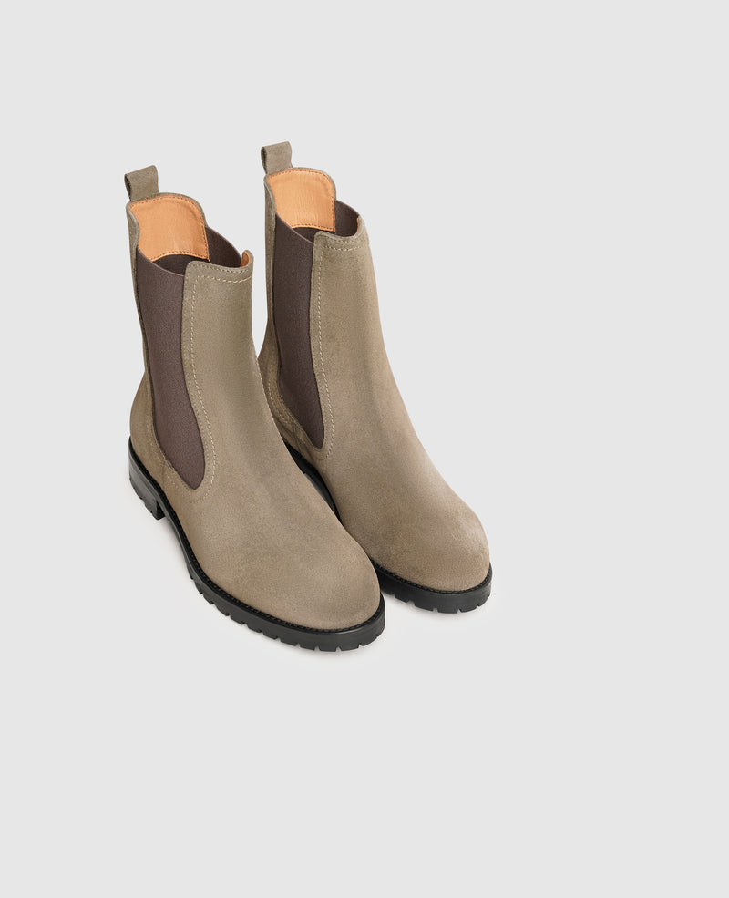 Shoepassion Chelsea Boots aus Velours für Damen Henry Stevens Shoepassion Kauf eins, bekomm eins gratis