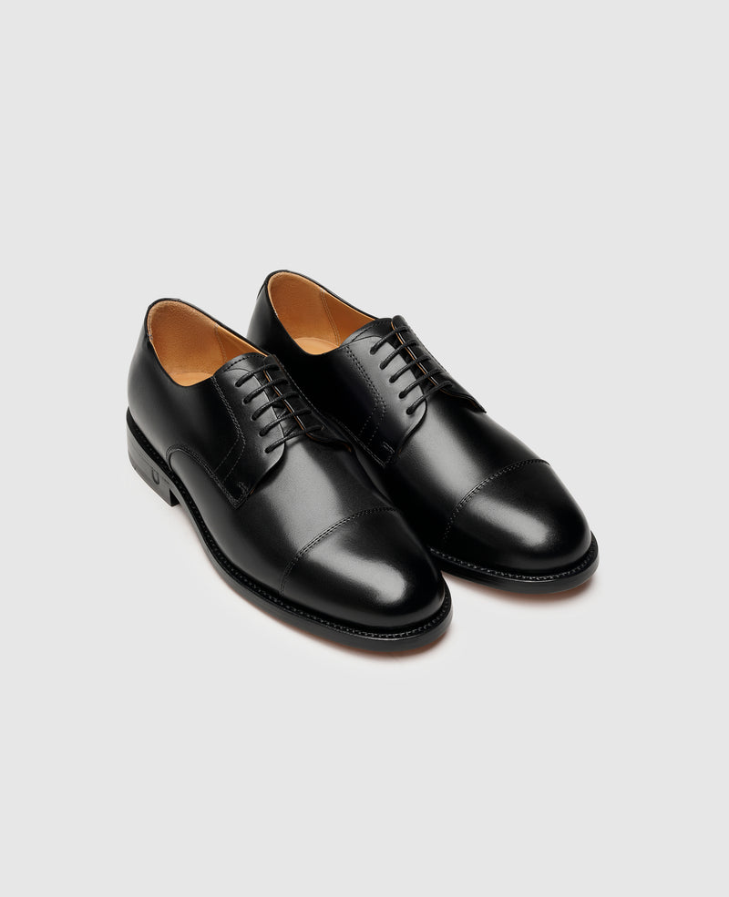 Shoepassion Rahmengenähter Captoe Derby Damenschuh aus Leder Henry Stevens Shoepassion Riesige Ersparnisse