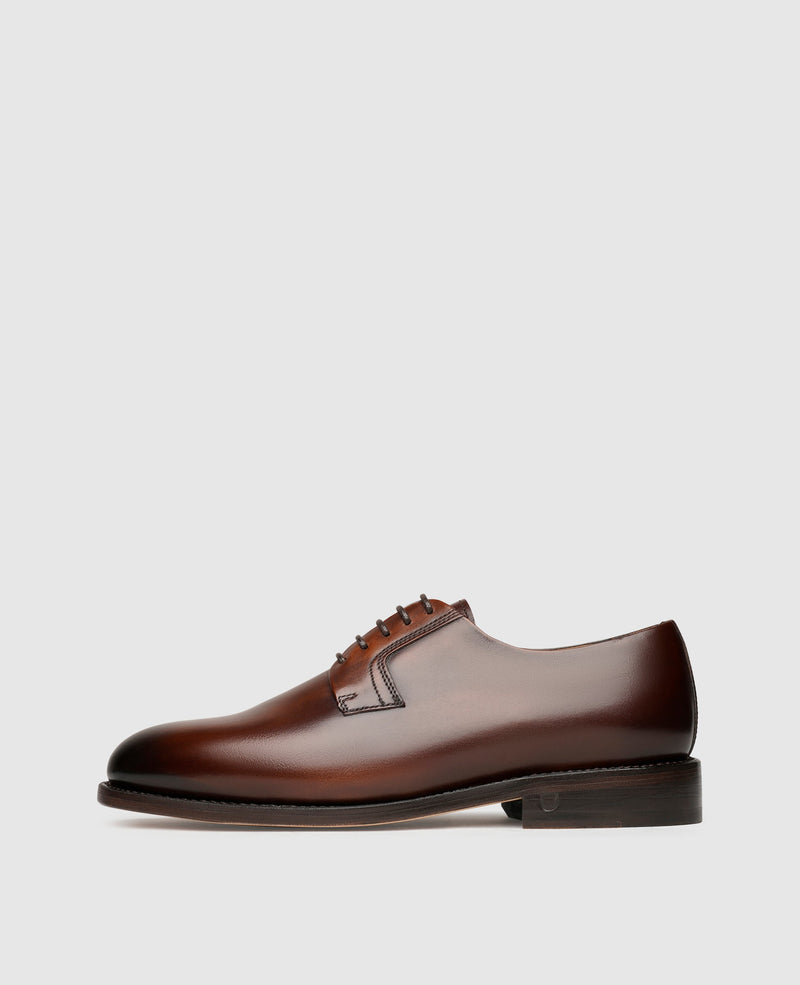 Shoepassion Rahmengenähter Blücher Damenschuh aus Glattleder Henry Stevens Shoepassion