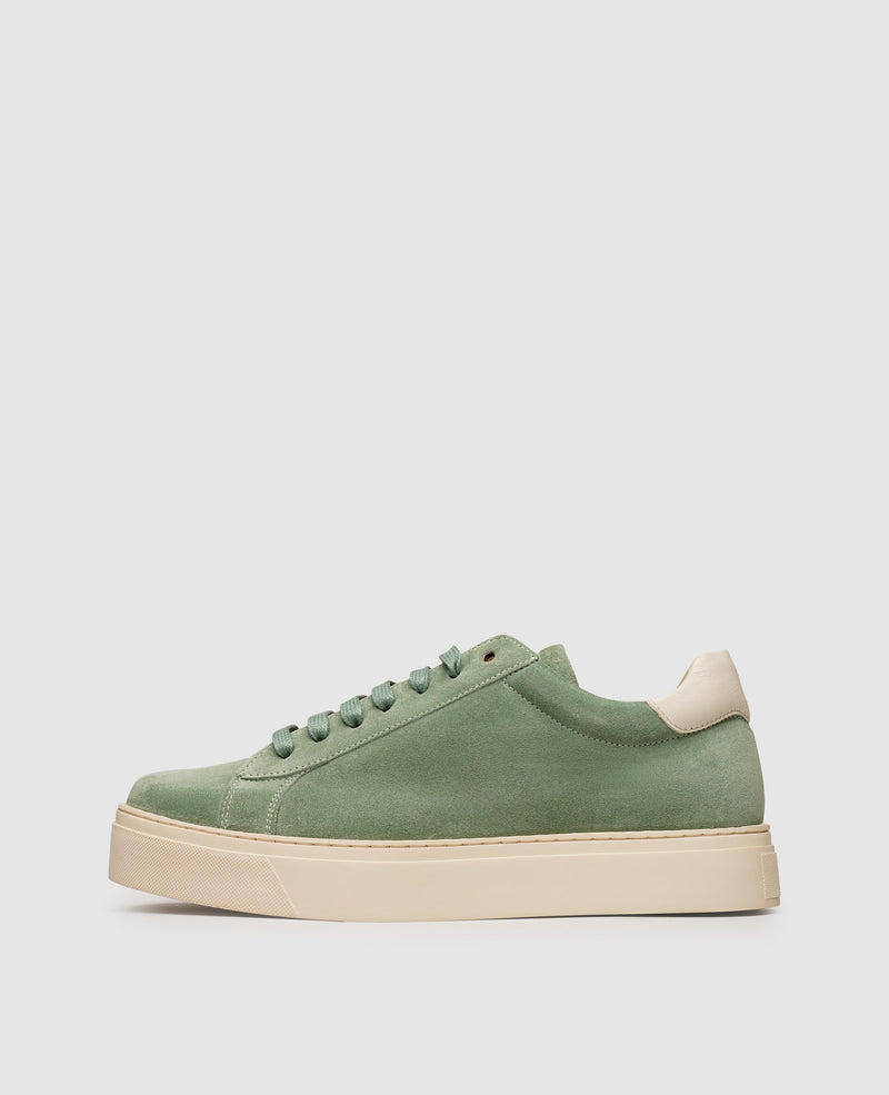 Shoepassion Moderner Damen-Sneaker aus Velours Henry Stevens Shoepassion