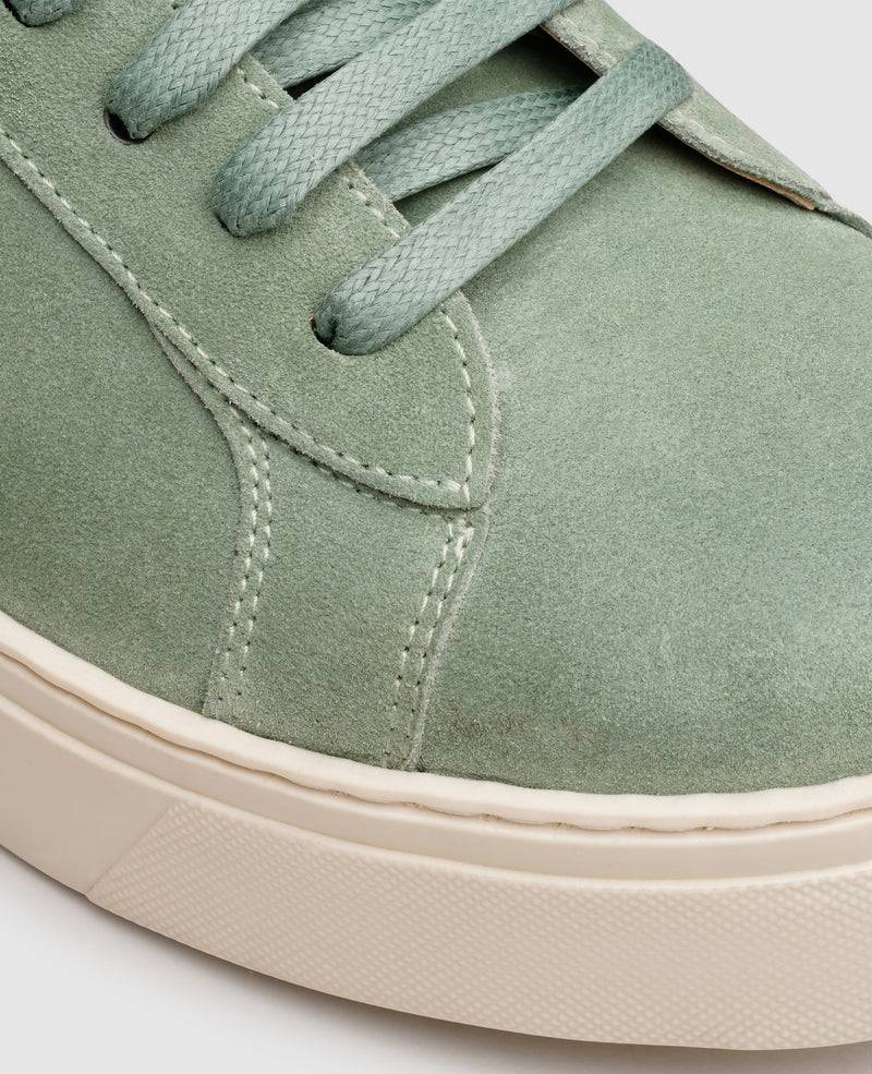 Shoepassion Moderner Damen-Sneaker aus Velours Henry Stevens Shoepassion Nur für heute