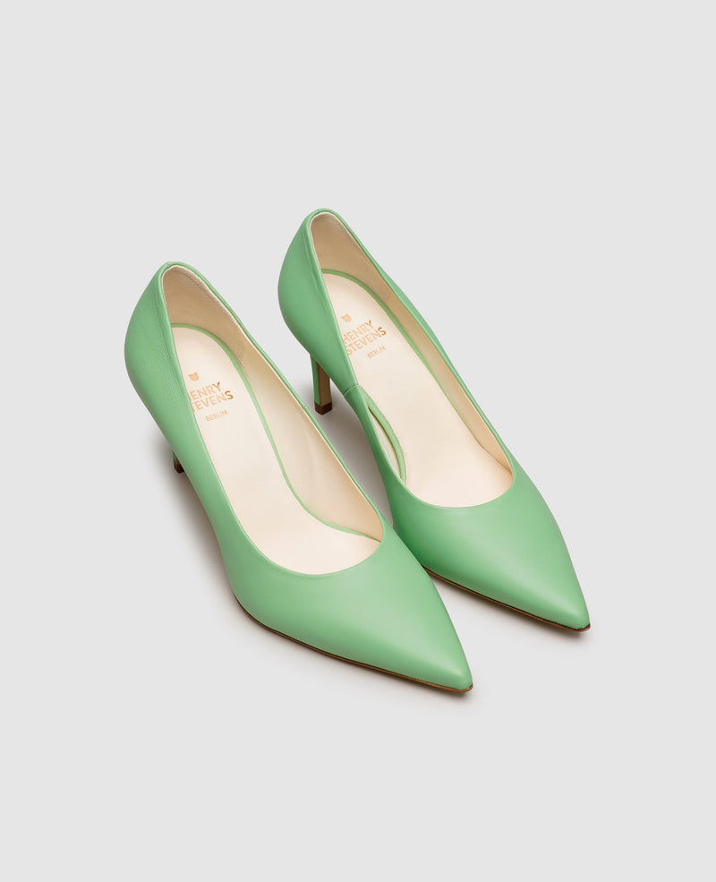 Shoepassion Handgefertigte Damen-Pumps aus weichem Kalbsleder| Henry Stevens Shoepassion Discount Store für neue Produkte