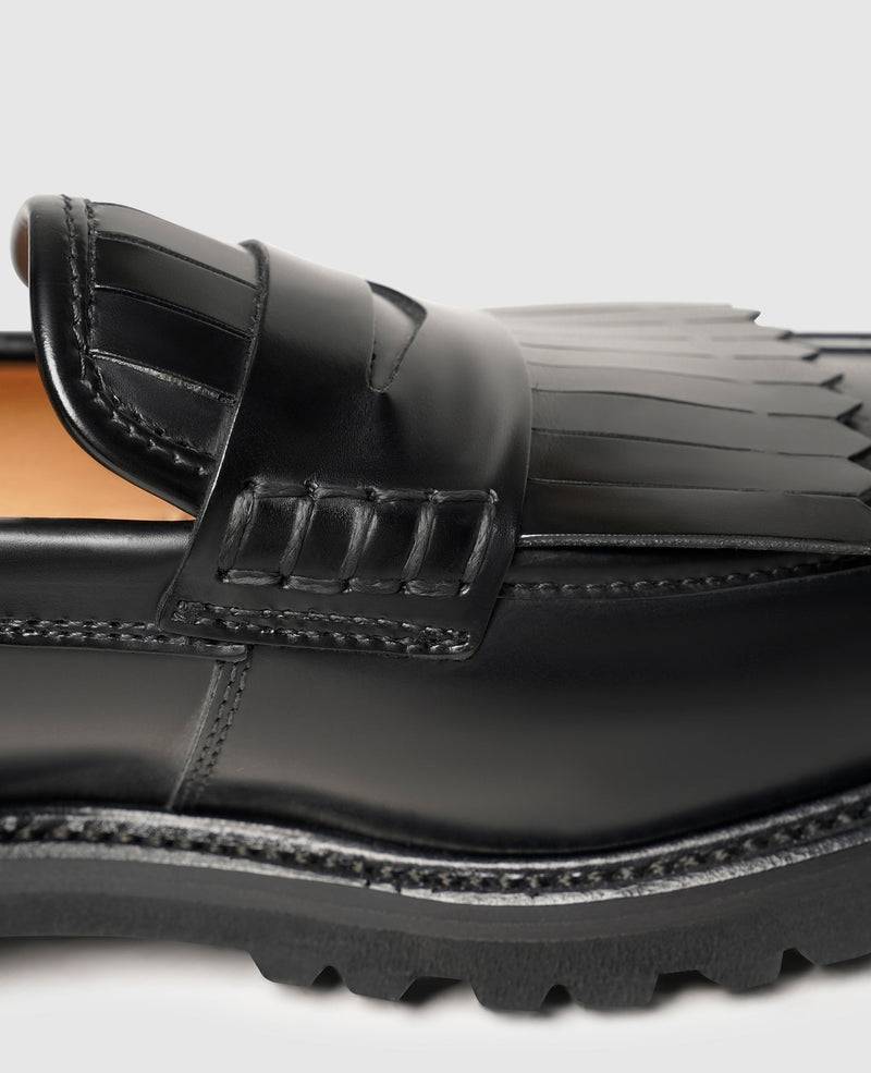 Shoepassion Handgefertigter Fringe Loafer für Damen Henry Stevens Shoepassion 50% Rabatt mit kostenlosem Versand