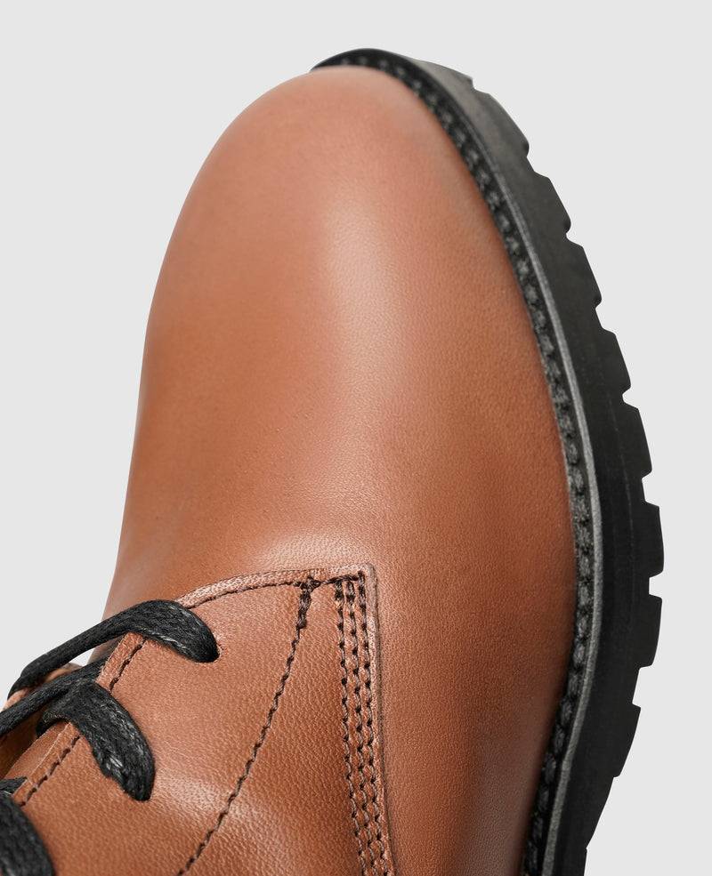 Shoepassion Schnürstiefel aus Glattleder für Damen Henry Stevens Shoepassion Clearance-Verkauf