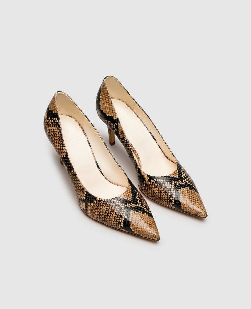 Shoepassion Elegante Damen-Pumps in Reptil-Optik Henry Stevens Shoepassion Begrenzt auf 3 Tage