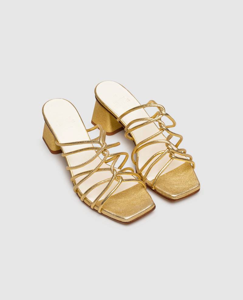Shoepassion Karree-Sandale mit Riemchen für Damen Henry Stevens Shoepassion Speichern exportieren